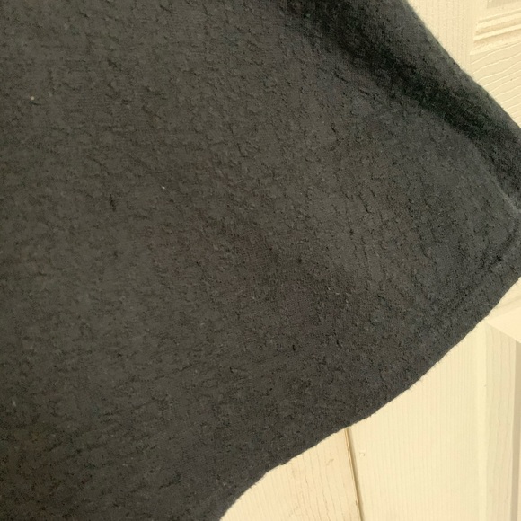 Topshop Black Mini Knit Dress Size 2 - Picture 5 of 5